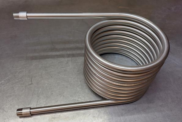 Edelstahlspirale - Ø 20 cm - 6 Meter